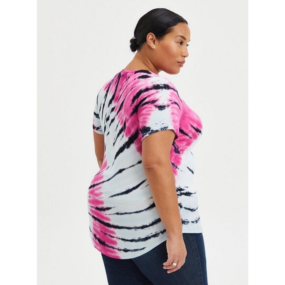 TORRID Soft-Stretch Challis Top, Size 2 - Picture 3 of 8